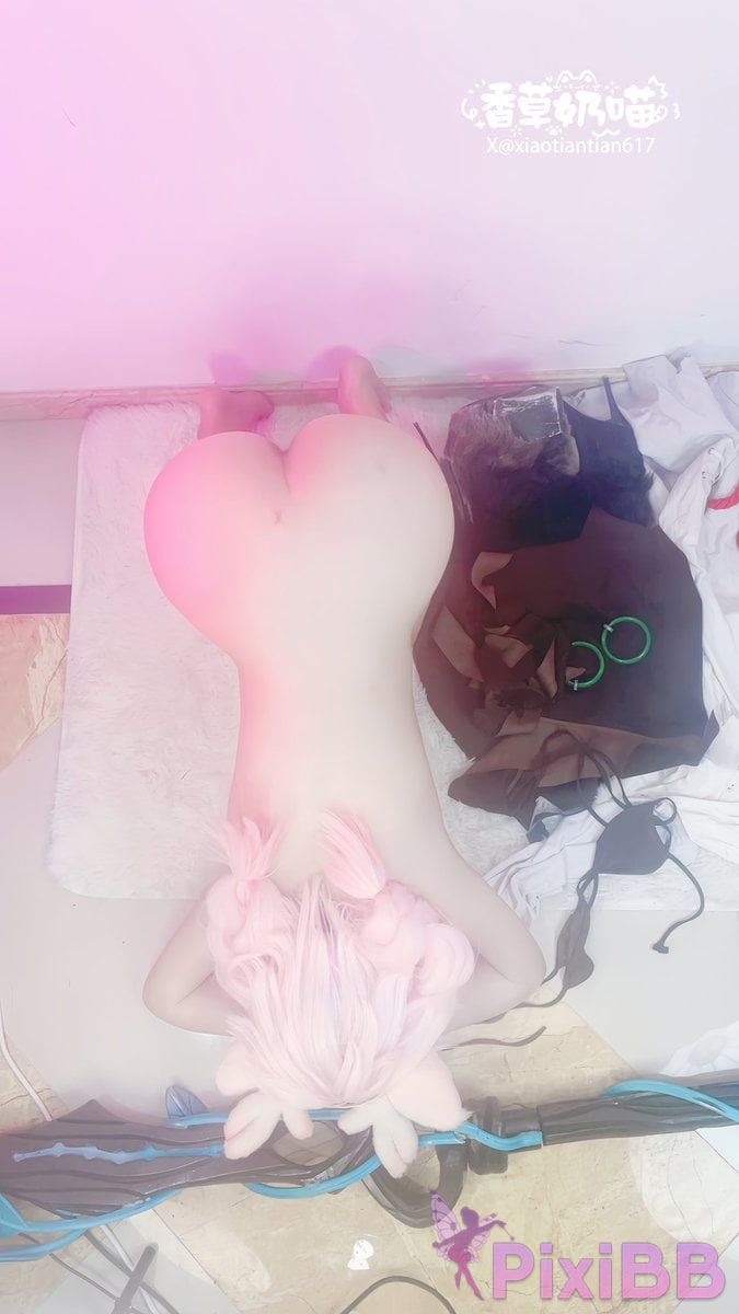 Cosplay Vanilla Milk Meow Boldly Exposed Outdoors Seduction of Little Elf Pure and Desolate PixiBB.COM 050