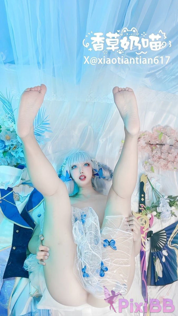 Cosplay Vanilla Milk Meow Boldly Exposed Outdoors Seduction of Little Elf Pure and Desolate PixiBB.COM 070
