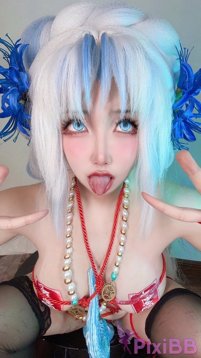 Cosplay Vanilla Milk Meow Boldly Exposed Outdoors Seduction of Little Elf Pure and Desolate PixiBB.COM 083