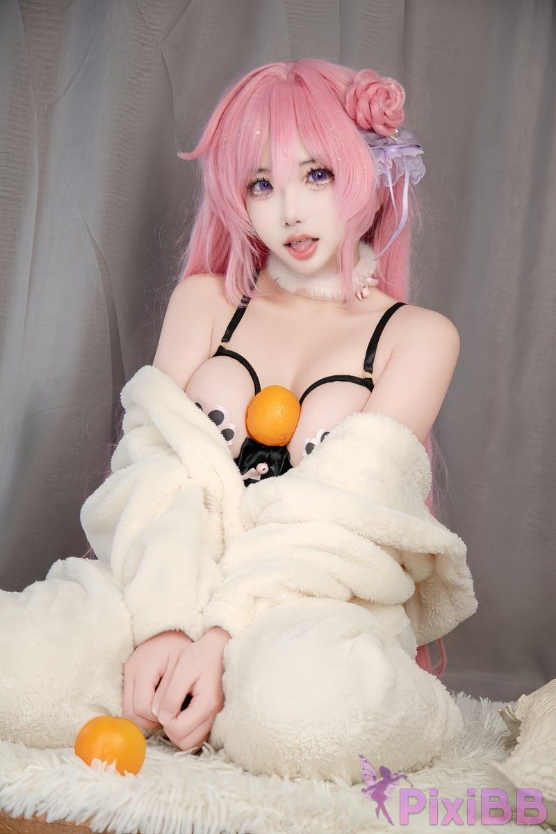 Cosplay Vanilla Milk Meow Boldly Exposed Outdoors Seduction of Little Elf Pure and Desolate PixiBB.COM 084