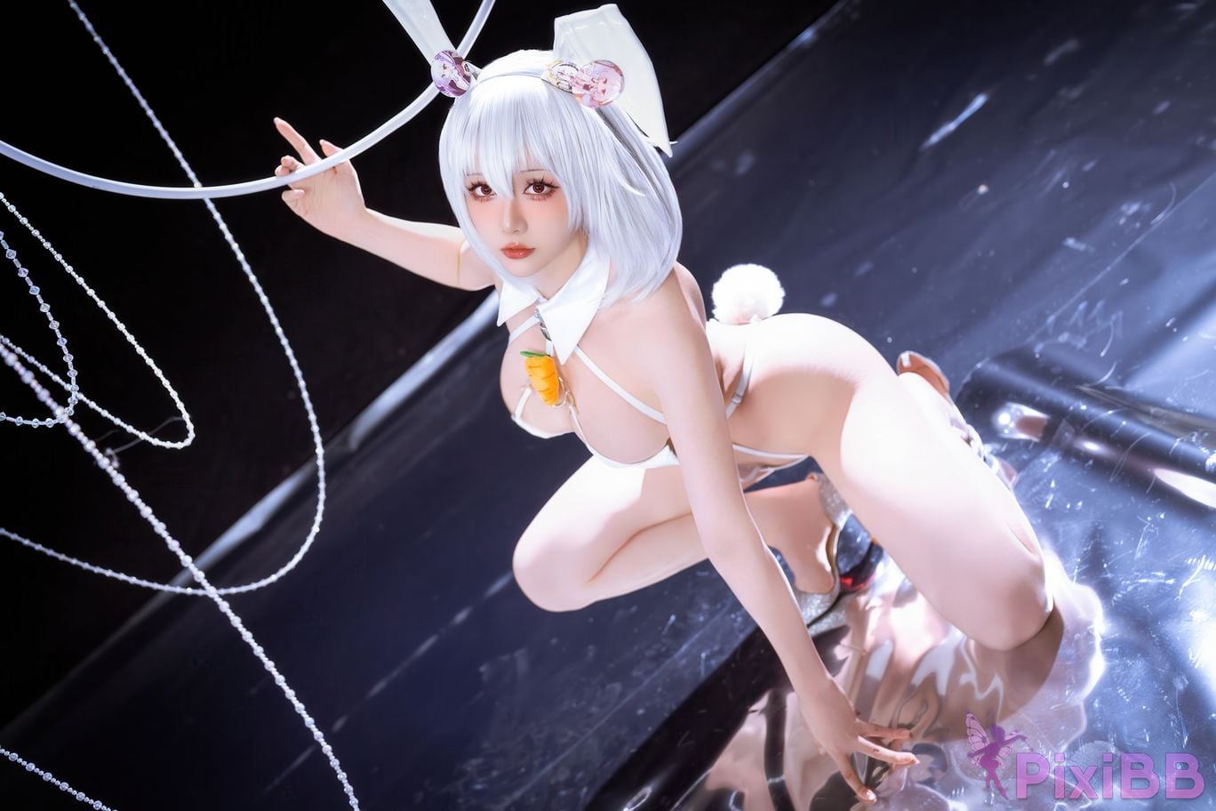 Cosplayer The star is late Hoshilily azur lane Sirius PixiBB.COM 046