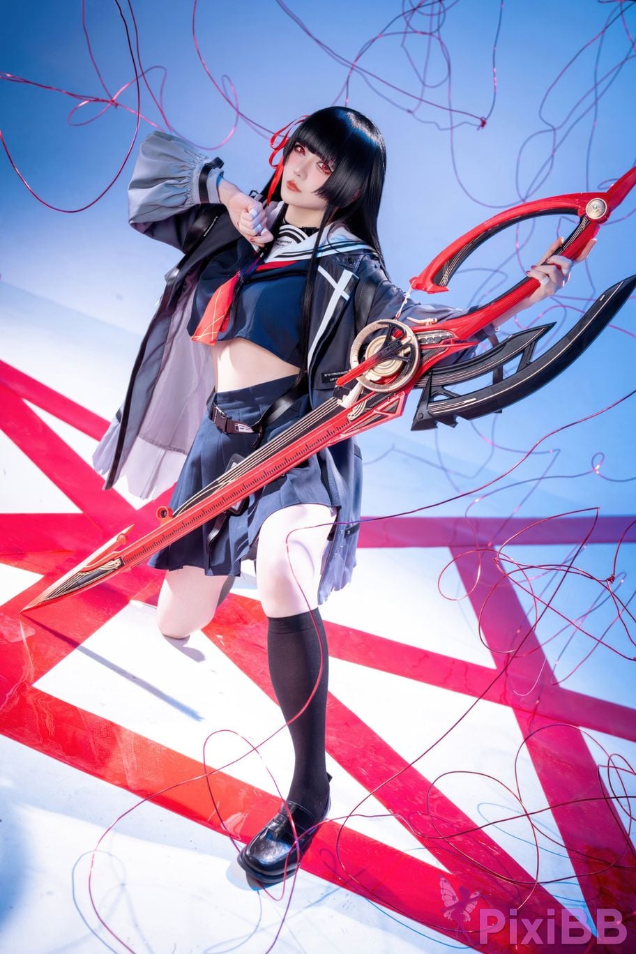 Cosplayer The star is late Hoshilily 2026 Year 04 monthly plan Ming Chao Chisaki JK PixiBB.COM 045