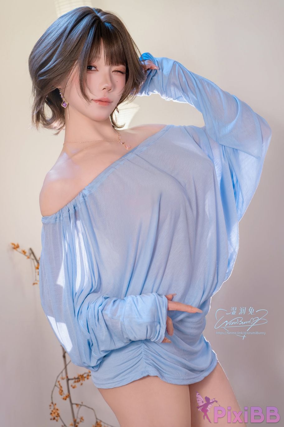 Cosplayer Sticky Dumpling Rabbit 2026 Year 04 monthly works my beloved wife PixiBB.COM 052