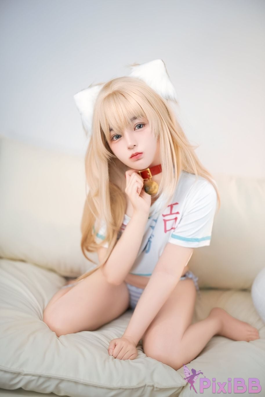 Cosplayer Sakurai Nene cat girl holiday PixiBB.COM 049