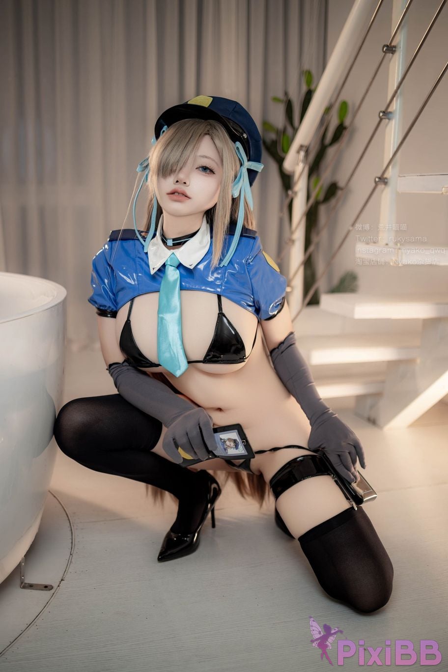 Cosplayer Nyako Miao Zi electronic version 57 Blue Archive Asuna Ichinomo 3 PixiBB.COM 027