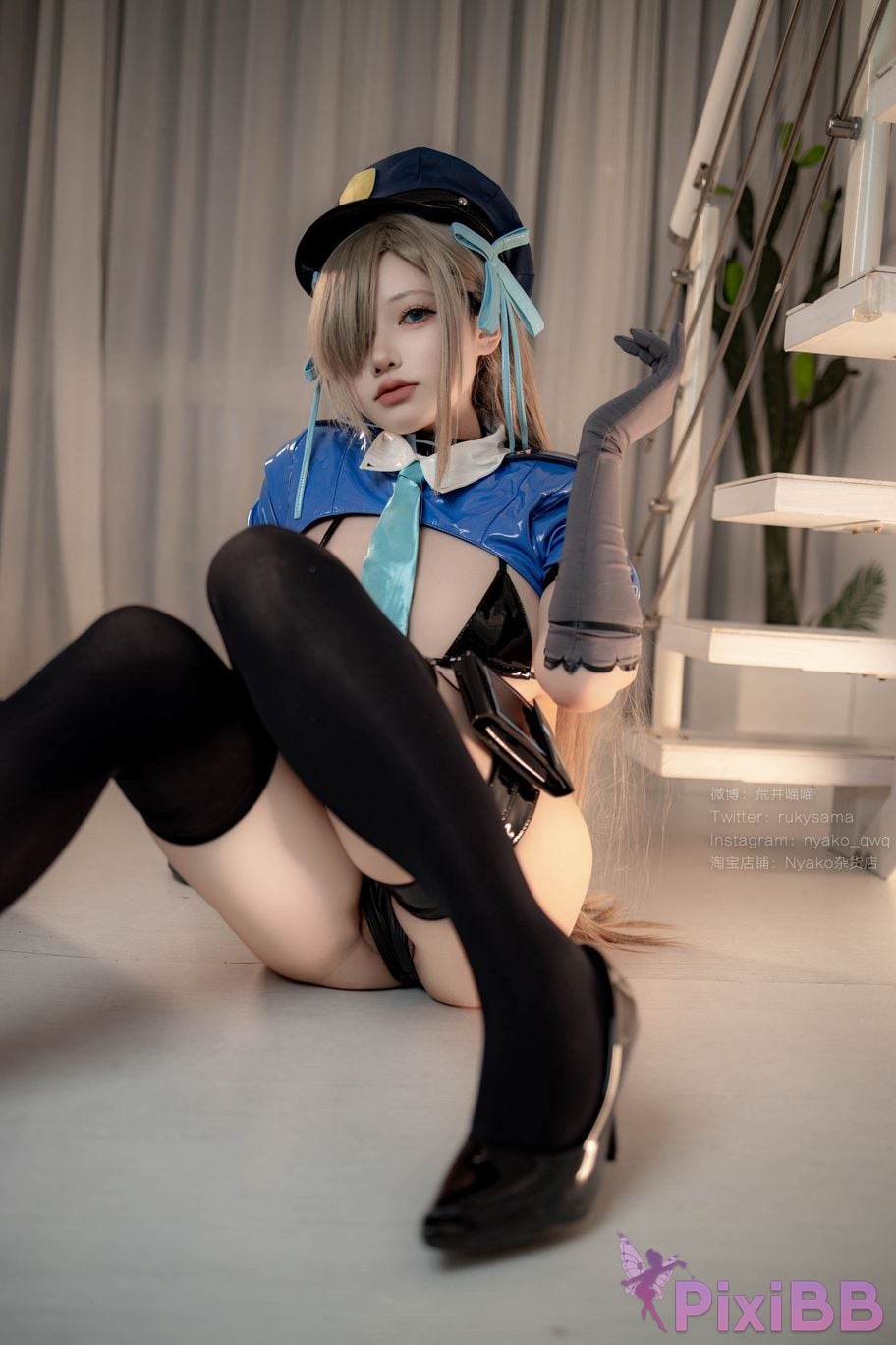 Cosplayer Nyako Miao Zi electronic version 57 Blue Archive Asuna Ichinomo 3 PixiBB.COM 035
