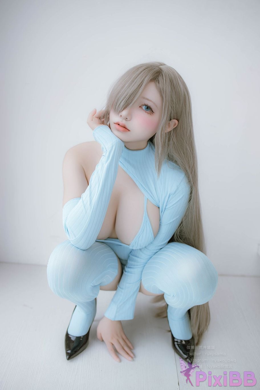 Cosplayer Nyako Miao Zi electronic version 57 Blue Archive Asuna Ichinomo 3 PixiBB.COM 097