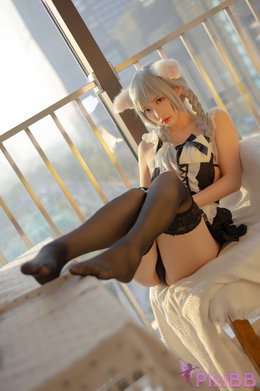 Cosplayer crazy cat ss Evening maid PixiBB.COM 026