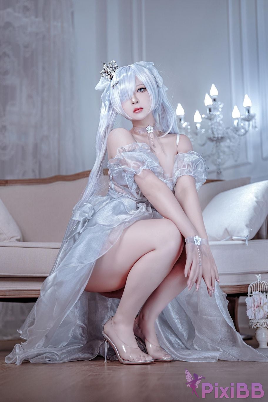 Cosplayer Half half son goddess of victory Nikki cinderella PixiBB.COM 011