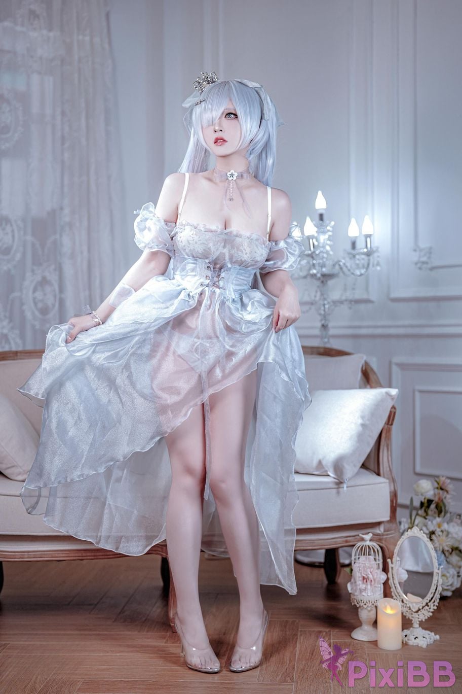 Cosplayer Half half son goddess of victory Nikki cinderella PixiBB.COM 014