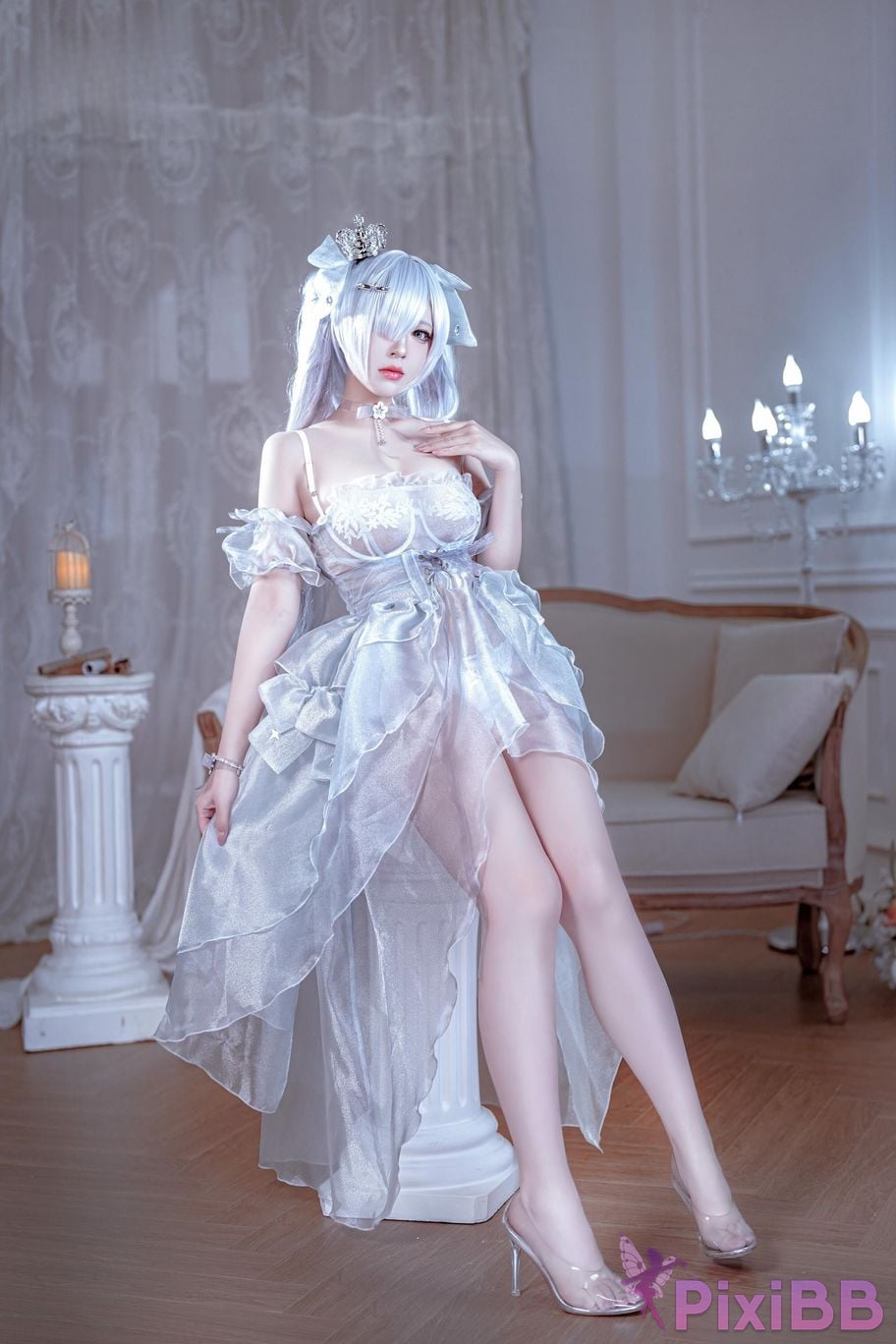 Cosplayer Half half son goddess of victory Nikki cinderella PixiBB.COM 020