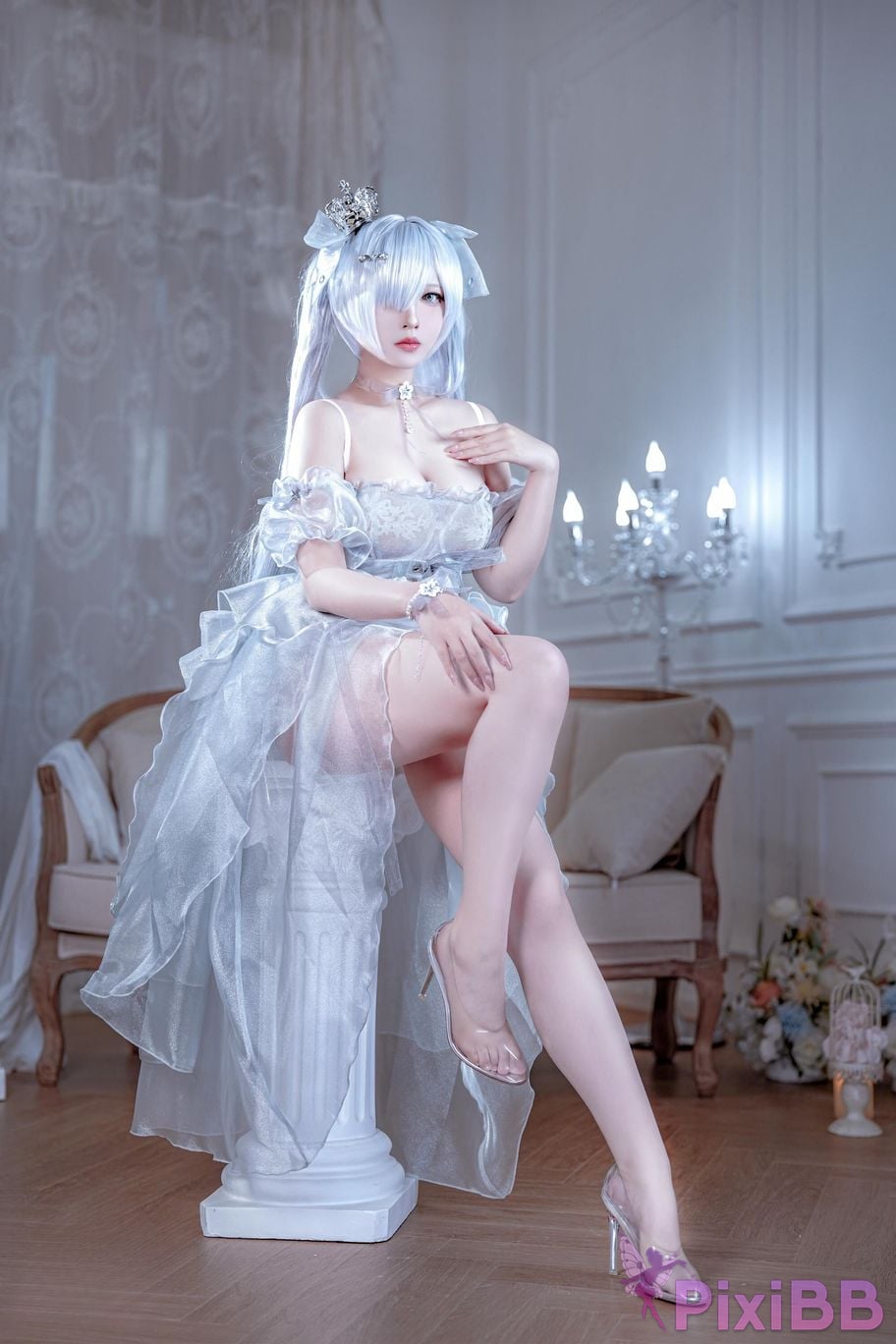 Cosplayer Half half son goddess of victory Nikki cinderella PixiBB.COM 021
