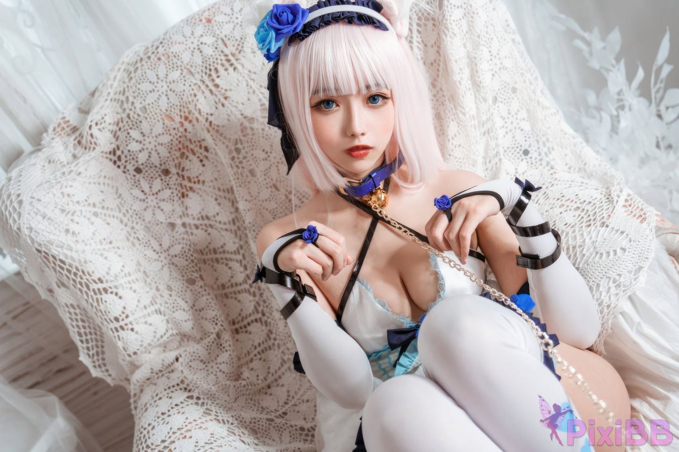 Cosplayer Momoko Kwai Vanilla Maid PixiBB.COM 005