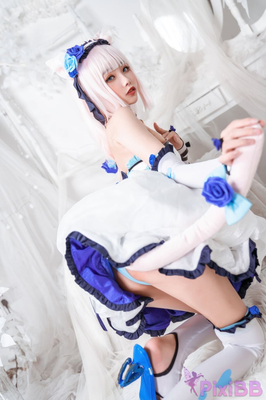 Cosplayer Momoko Kwai Vanilla Maid PixiBB.COM 007