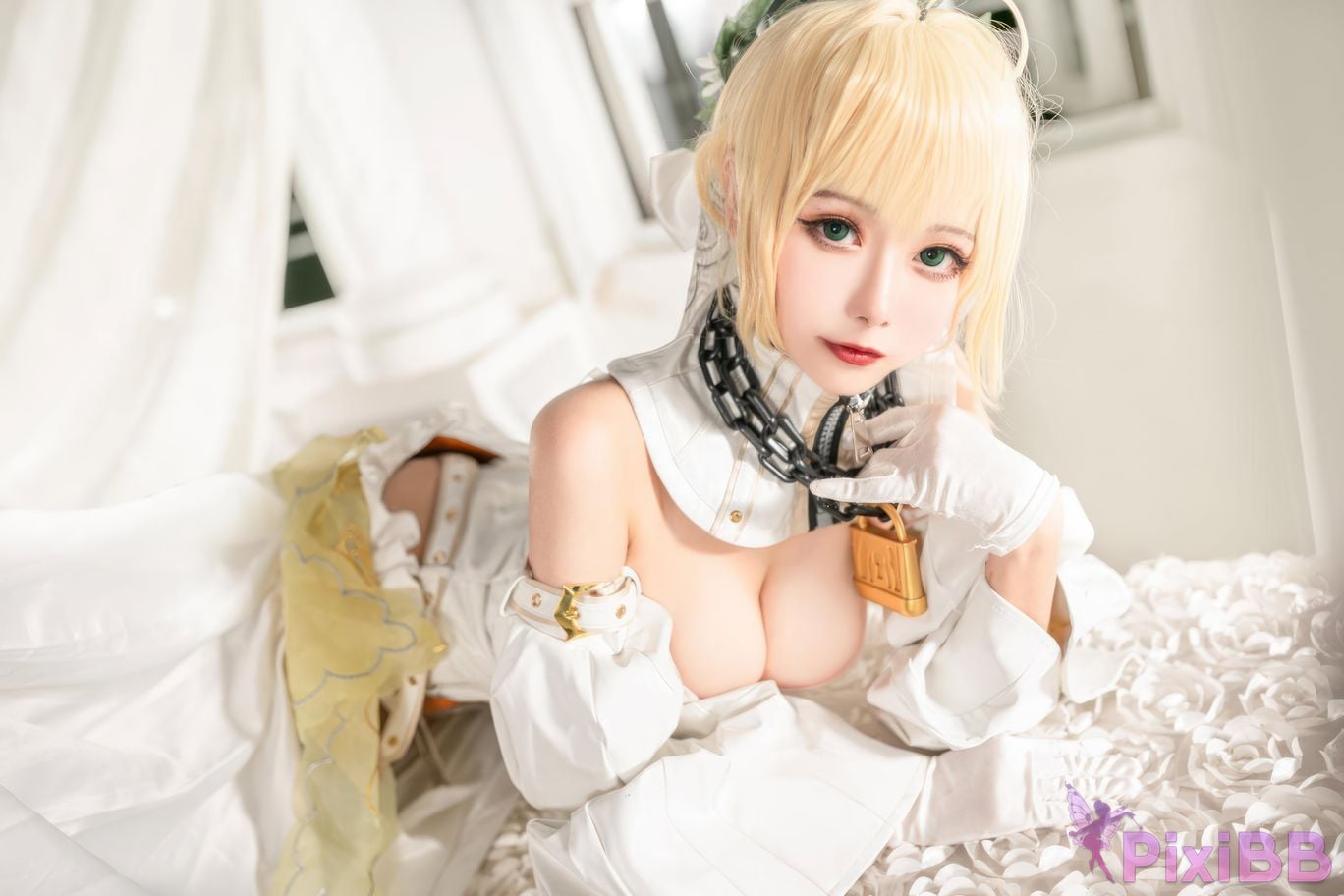 Cosplayer Momoko Kwai FGO Nero PixiBB.COM 011