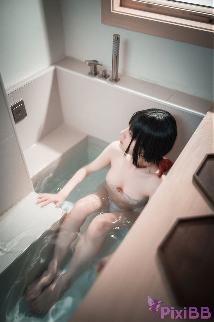 AI Enhanced DJAWA Photo Jeong Jenny Jeongyeon Miko In Ryokan PixiBB.COM 051