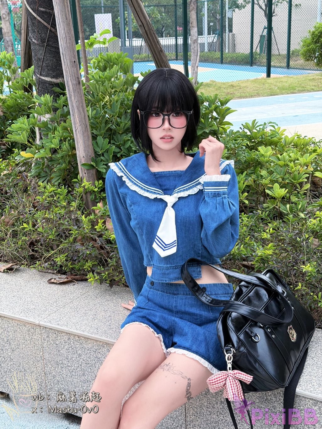 Cosplayer Mochi is delicious little sailor PixiBB.COM 018