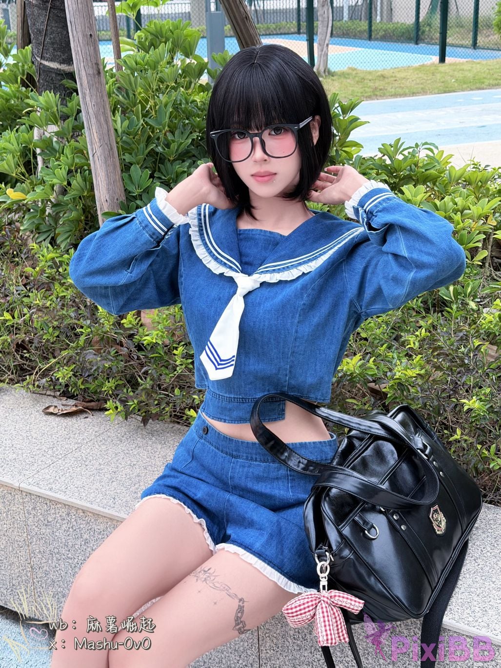 Cosplayer Mochi is delicious little sailor PixiBB.COM 019