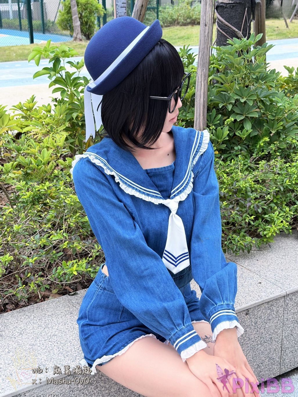 Cosplayer Mochi is delicious little sailor PixiBB.COM 024