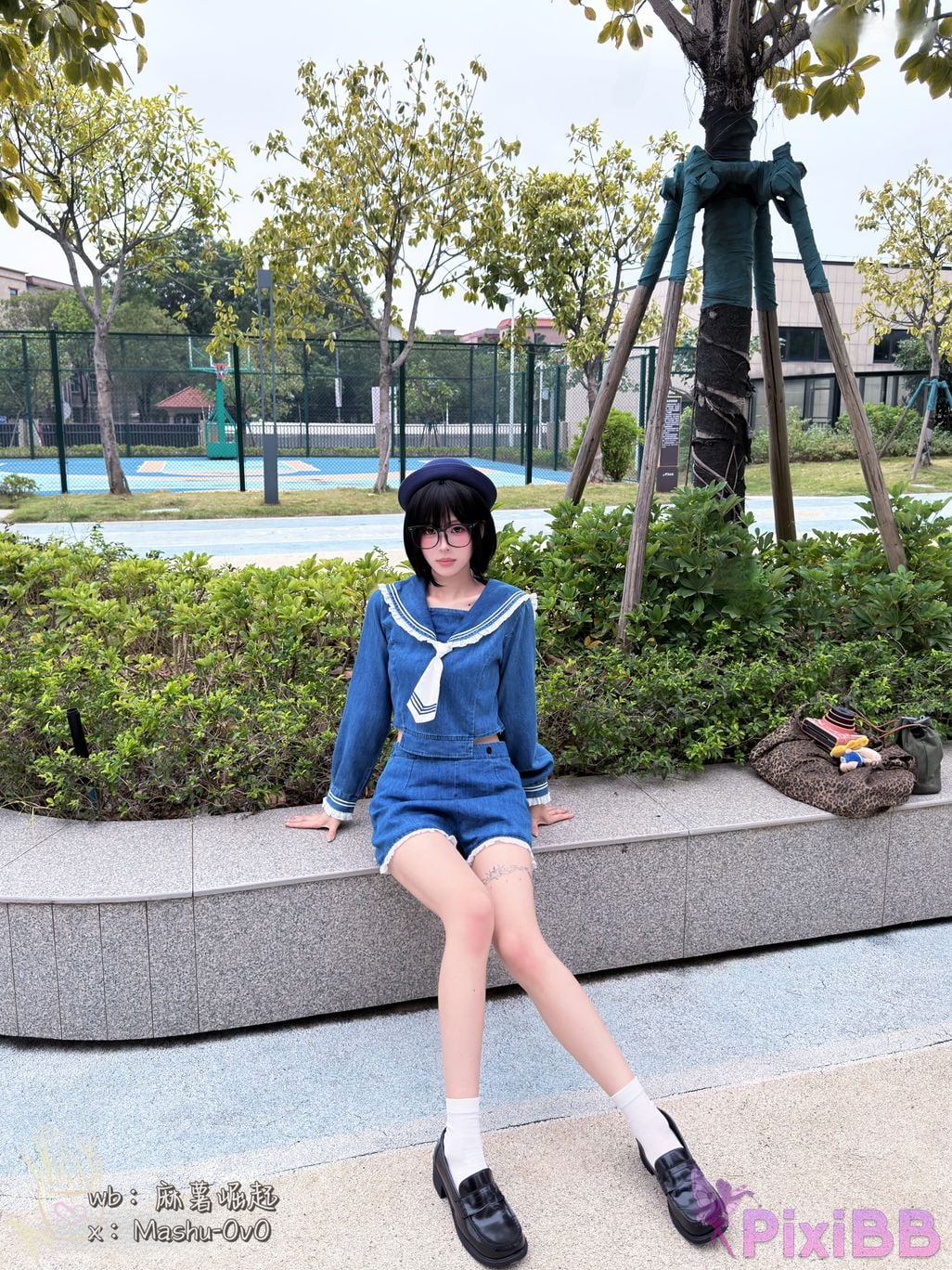 Cosplayer Mochi is delicious little sailor PixiBB.COM 025
