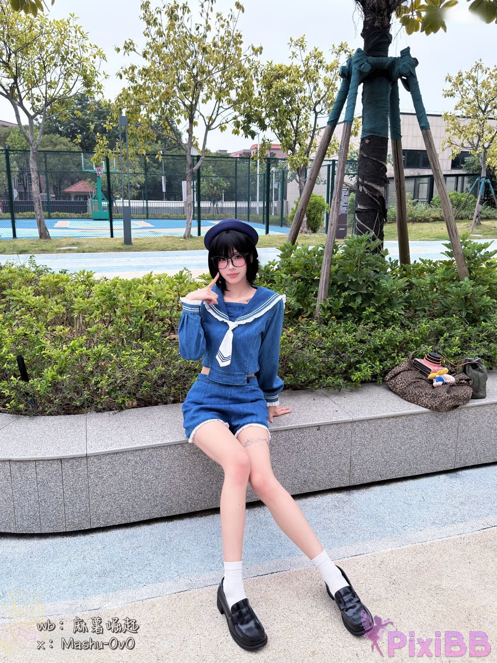 Cosplayer Mochi is delicious little sailor PixiBB.COM 026