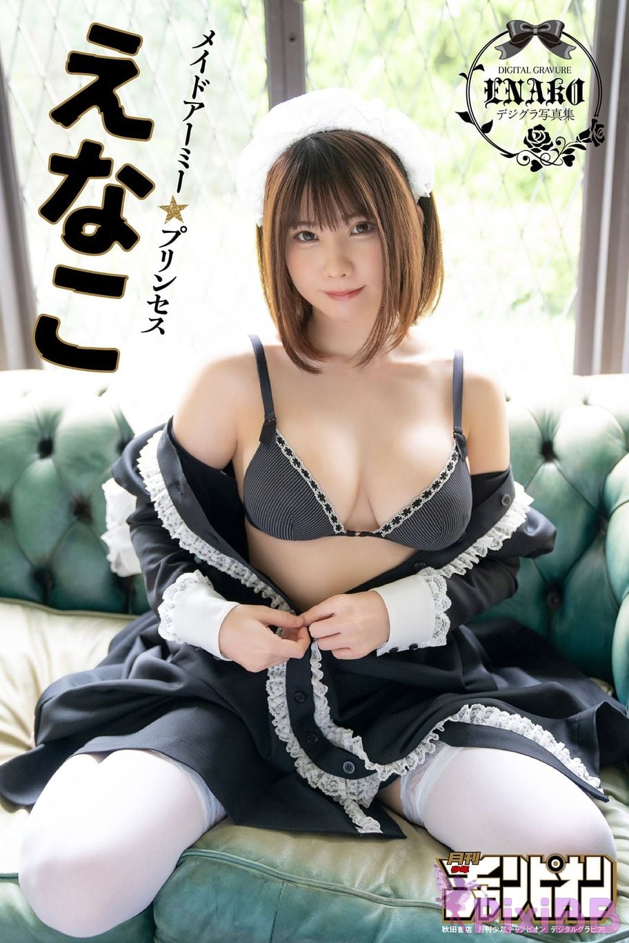 Japanese Idol Enako maid army princess moon change jigra PixiBB.COM 001