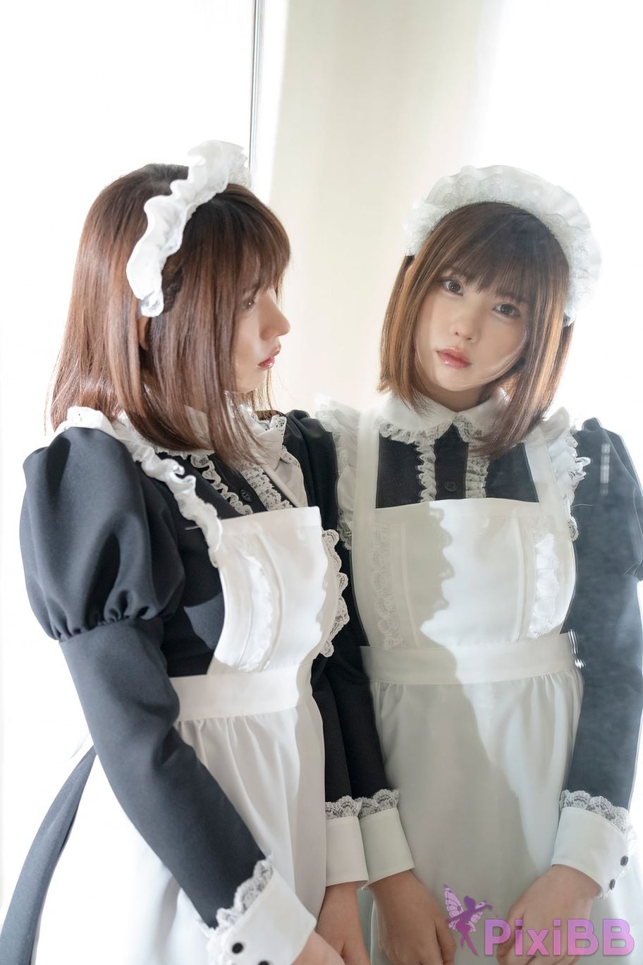 Japanese Idol Enako maid army princess moon change jigra PixiBB.COM 035