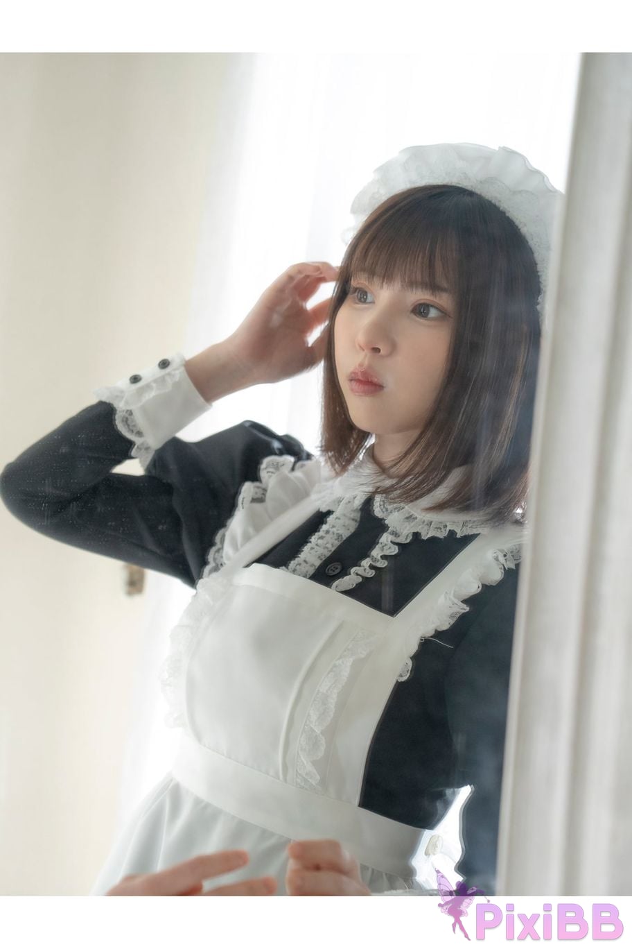 Japanese Idol Enako maid army princess moon change jigra PixiBB.COM 036