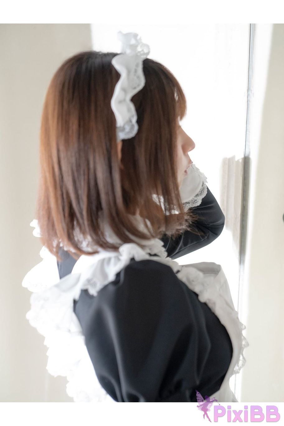 Japanese Idol Enako maid army princess moon change jigra PixiBB.COM 037