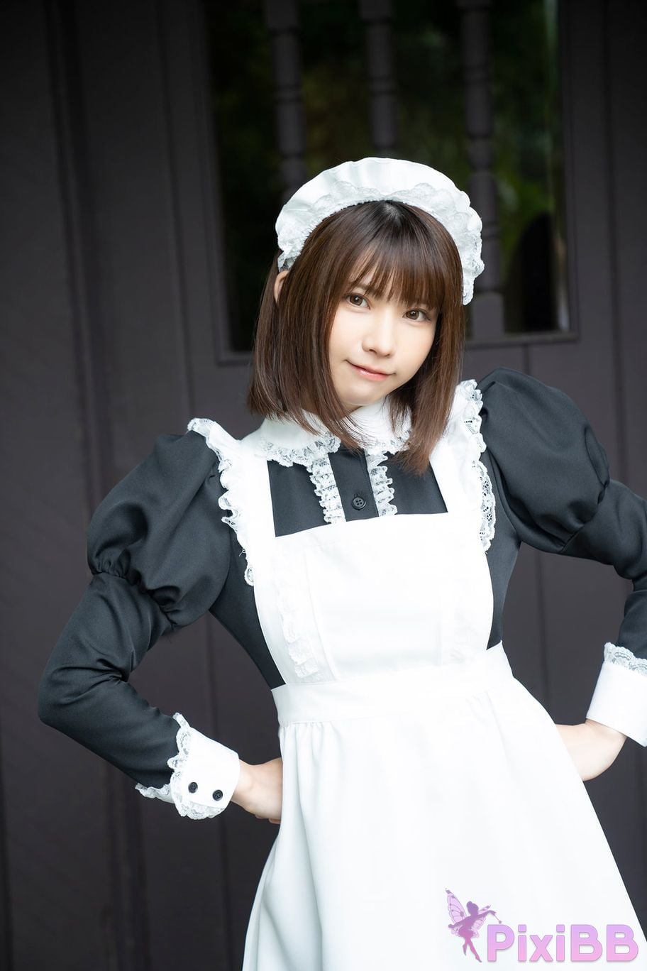 Japanese Idol Enako maid army princess moon change jigra PixiBB.COM 040
