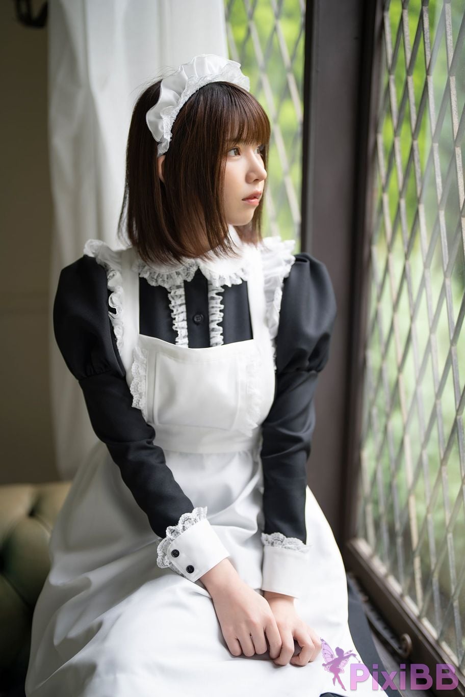 Japanese Idol Enako maid army princess moon change jigra PixiBB.COM 042