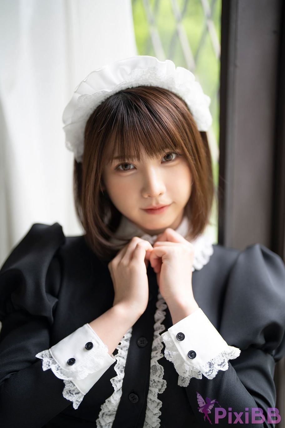Japanese Idol Enako maid army princess moon change jigra PixiBB.COM 044