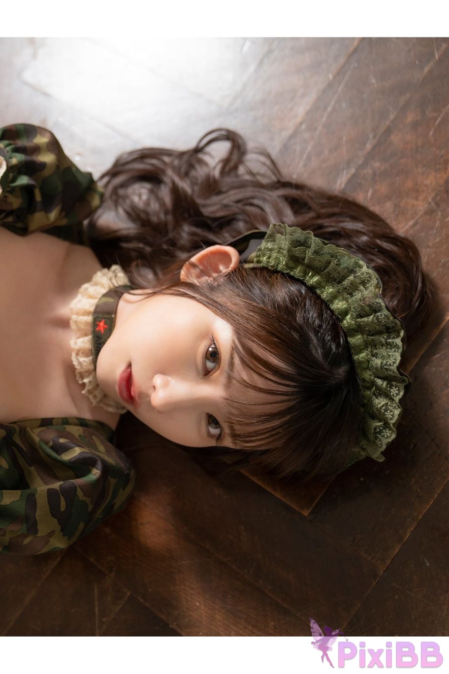 Japanese Idol Enako maid army princess moon change jigra PixiBB.COM 072