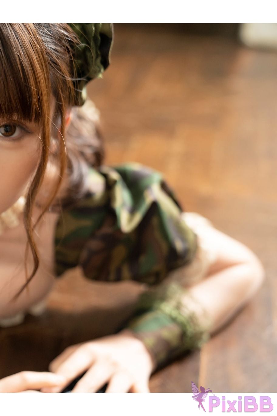 Japanese Idol Enako maid army princess moon change jigra PixiBB.COM 074