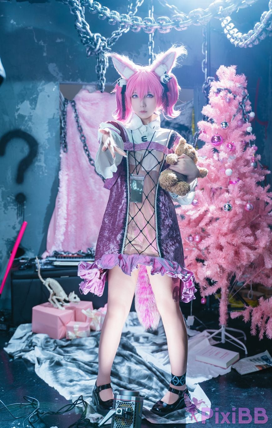 Cosplayer Zhiyue Etsu ko Wu Lian PixiBB.COM 001