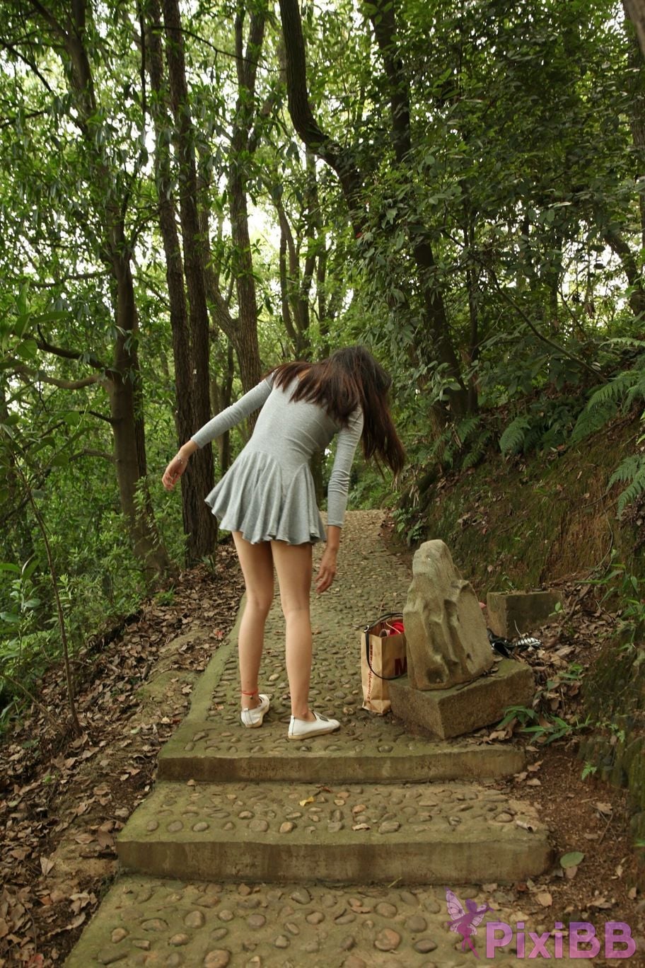 Private Photoshoot Fangfang Long legged lady outdoors Full scale private shooting PixiBB.COM 022.PNG
