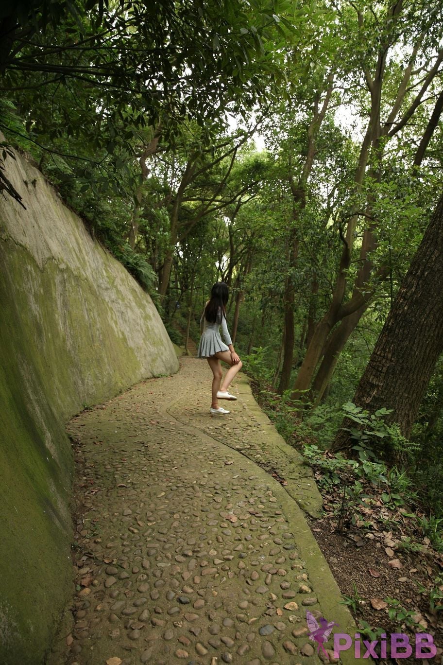 Private Photoshoot Fangfang Long legged lady outdoors Full scale private shooting PixiBB.COM 036.PNG