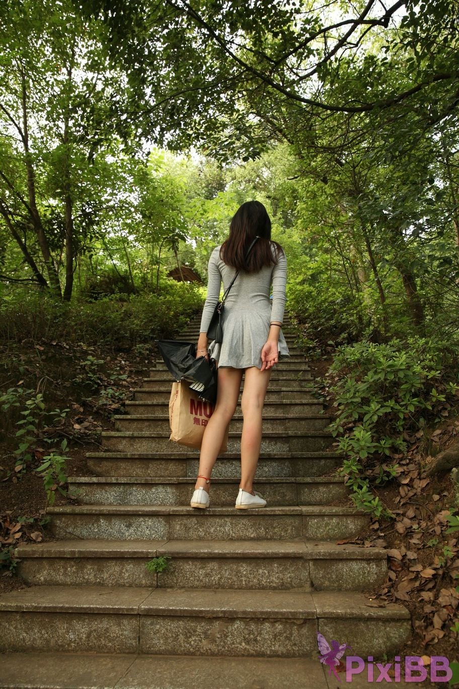 Private Photoshoot Fangfang Long legged lady outdoors Full scale private shooting PixiBB.COM 048.PNG