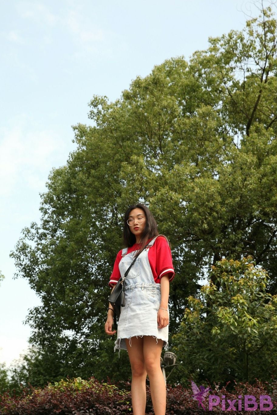 Private Photoshoot Fangfang Long legged lady outdoors Full scale private shooting PixiBB.COM 070.PNG