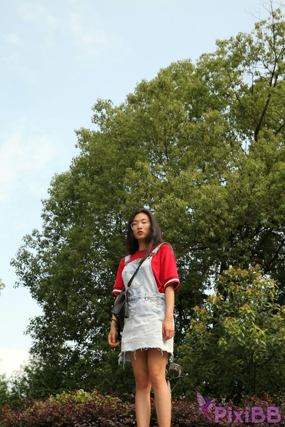 Private Photoshoot Fangfang Long legged lady outdoors Full scale private shooting PixiBB.COM 071.PNG