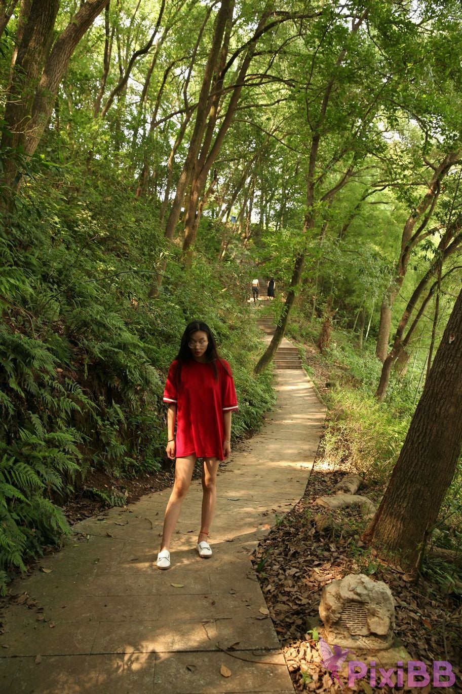 Private Photoshoot Fangfang Long legged lady outdoors Full scale private shooting PixiBB.COM 168