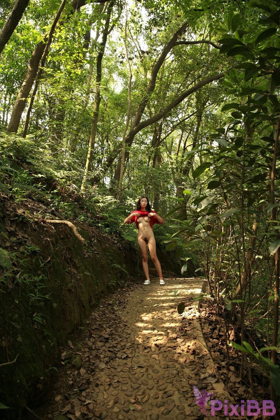 Private Photoshoot Fangfang Long legged lady outdoors Full scale private shooting PixiBB.COM 189.PNG