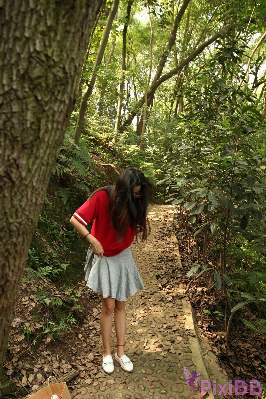 Private Photoshoot Fangfang Long legged lady outdoors Full scale private shooting PixiBB.COM 197.PNG
