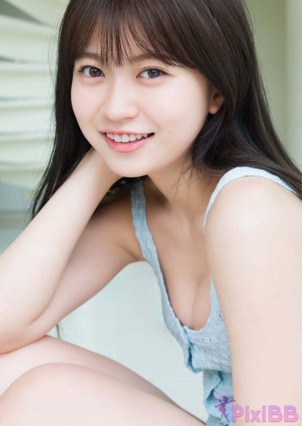 Japanese Idol Saki Ishihara Digital only YJ PHOTO BOOK Mooove photo collection Still growing PixiBB.COM 018