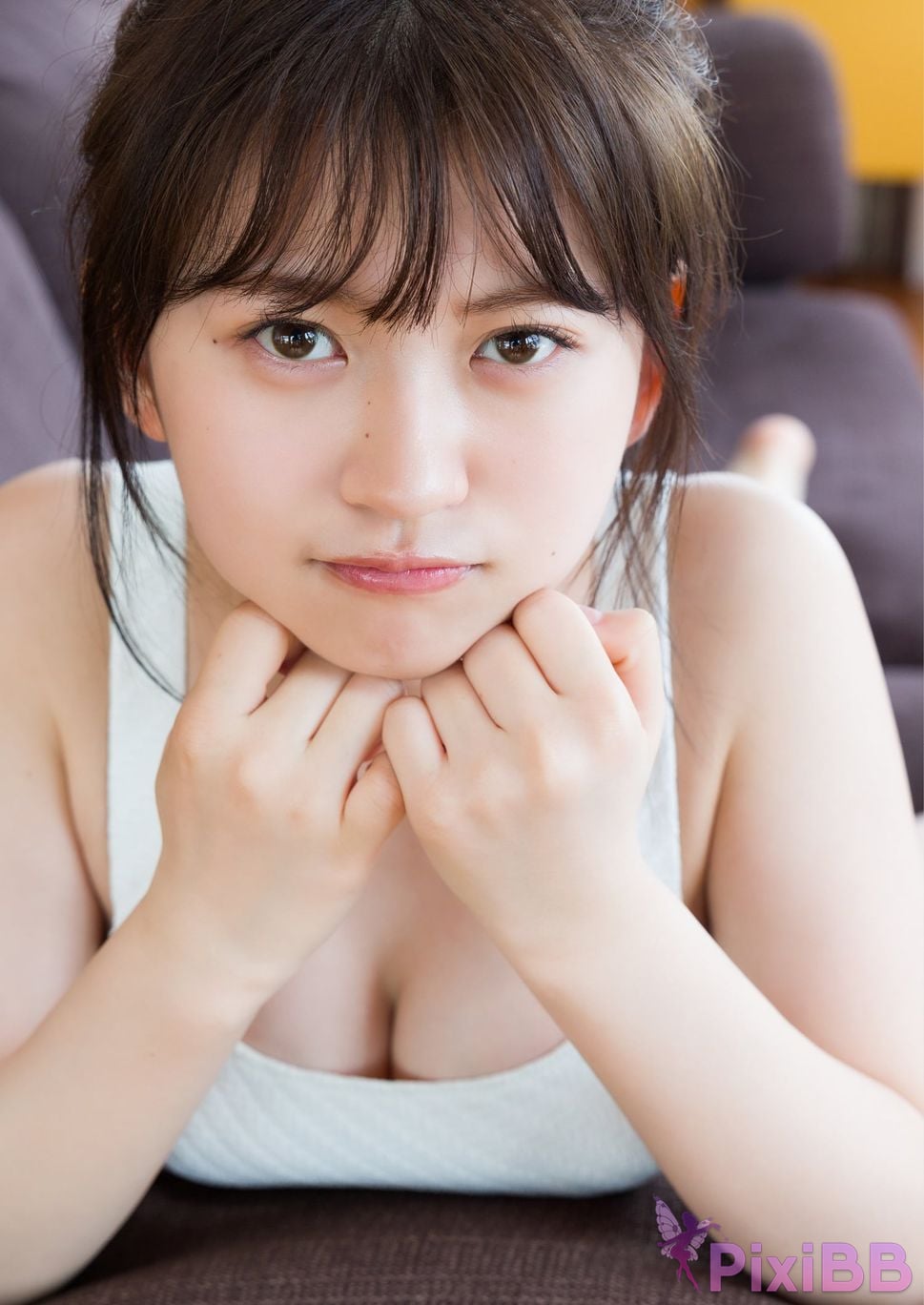 Japanese Idol Saki Ishihara Digital only YJ PHOTO BOOK Mooove photo collection Still growing PixiBB.COM 033