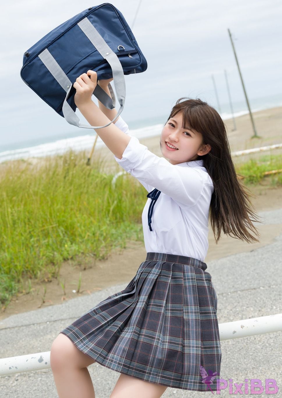 Japanese Idol Saki Ishihara Digital only YJ PHOTO BOOK Mooove photo collection Still growing PixiBB.COM 045