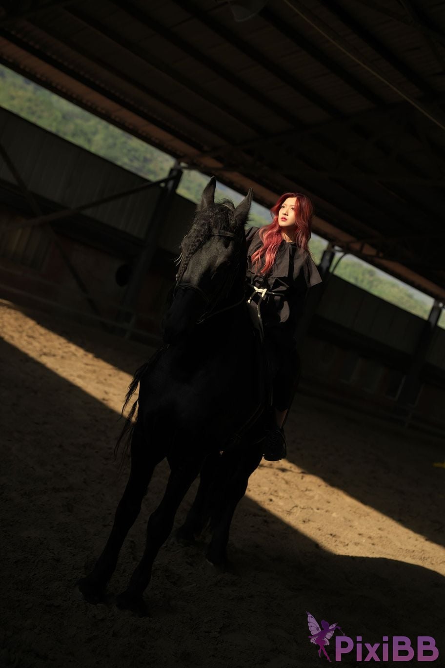 Private Photoshoot Jiang Yunya Innocent long legged model Full scale private photos of human body leaked at outdoor racecourse PixiBB.COM 146