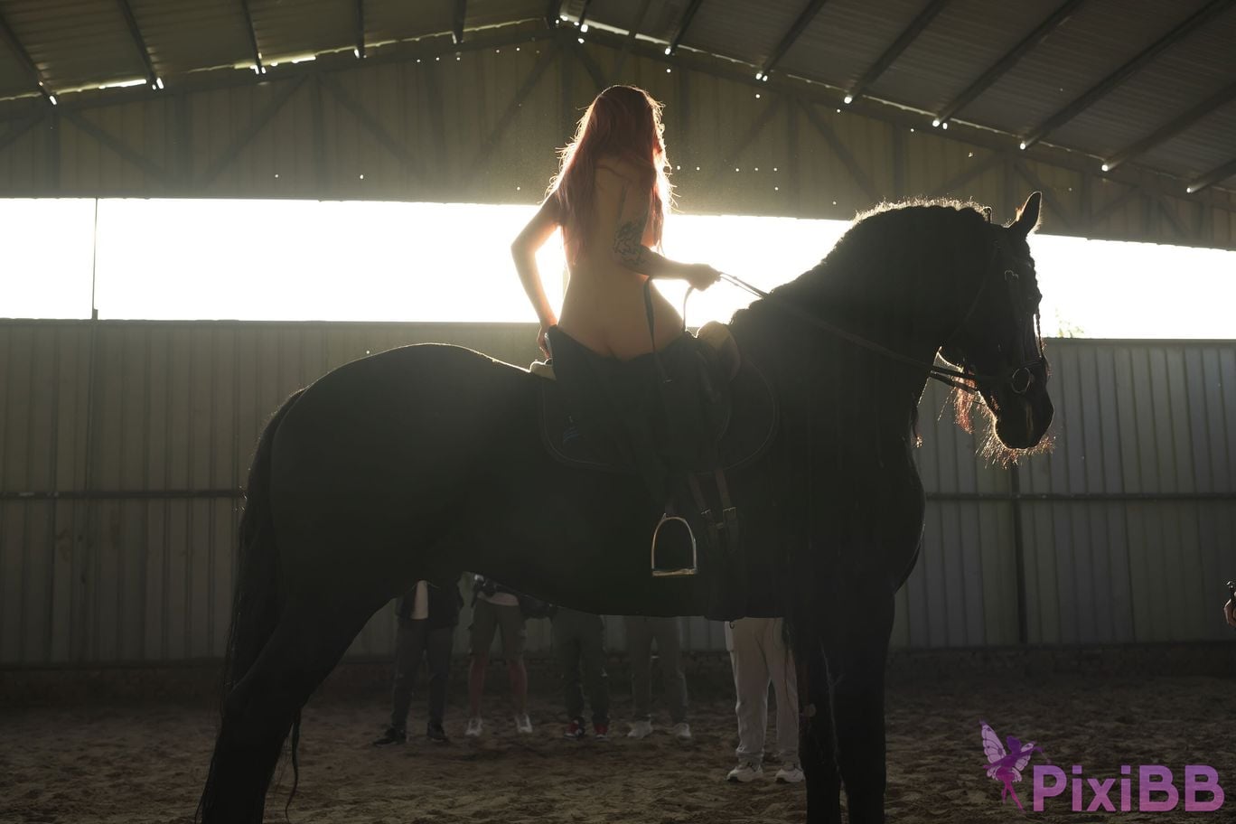 Private Photoshoot Jiang Yunya Innocent long legged model Full scale private photos of human body leaked at outdoor racecourse PixiBB.COM 160.PNG
