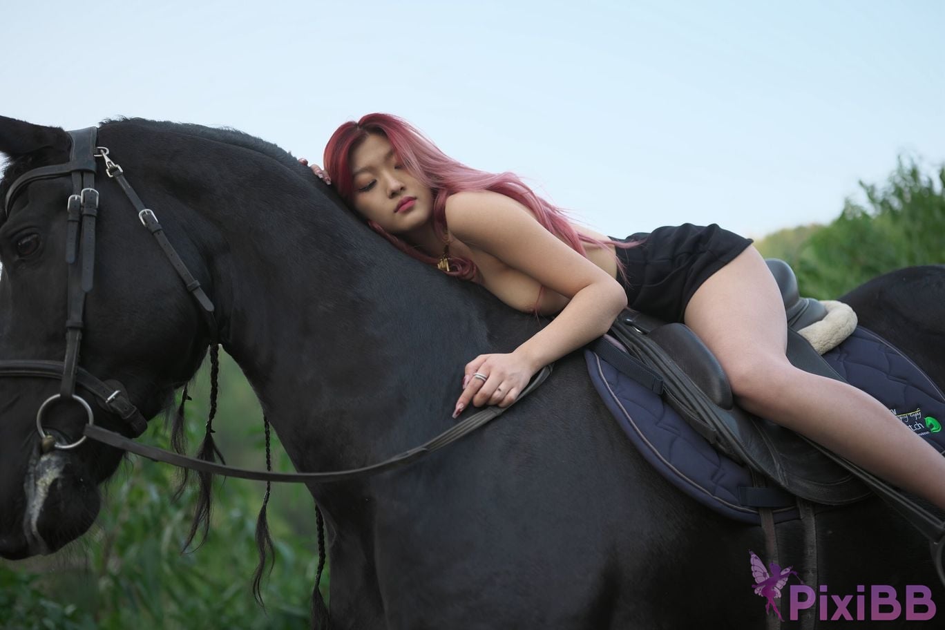 Private Photoshoot Jiang Yunya Innocent long legged model Full scale private photos of human body leaked at outdoor racecourse PixiBB.COM 219.PNG