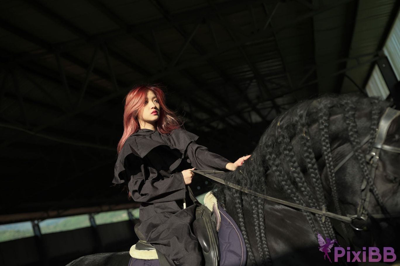 Private Photoshoot Jiang Yunya Innocent long legged model Full scale private photos of human body leaked at outdoor racecourse PixiBB.COM 322